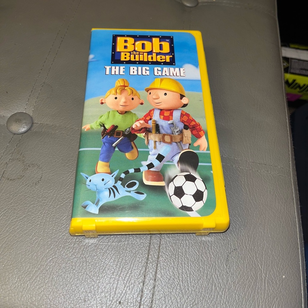 Bob The Builder The Big Game vhs